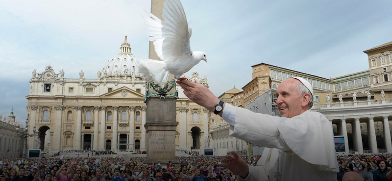Ferenc pápa üzenete a béke 50. világnapjára
