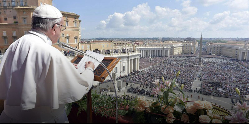 Ferenc pápa Urbi et Orbi üzenete 2017 húsvétján
