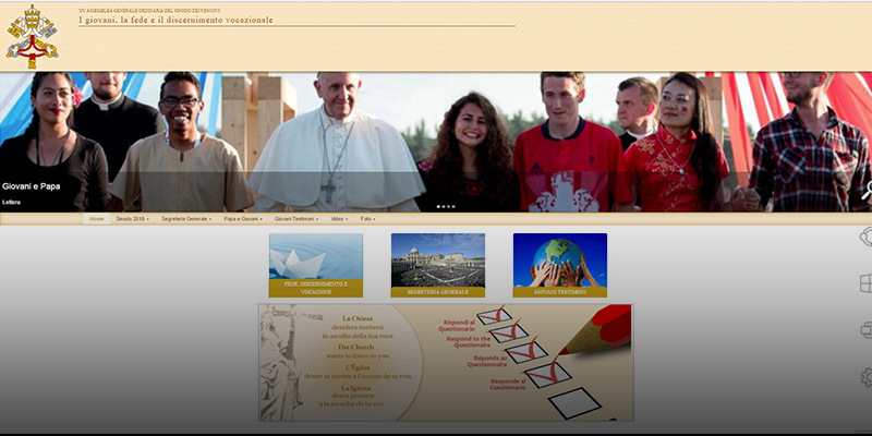 Megnyílt a fiatalokról szóló püspöki szinódus honlapja