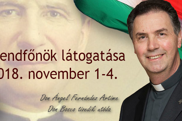 November elején Magyarországra látogat a szalézi rendfőnök!