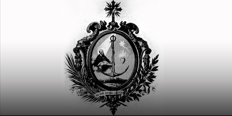 A szalézi címer