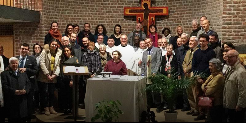 Belgium – Szalézi elöljáró tartott szentmisét a brüsszeli Európa-kápolnában