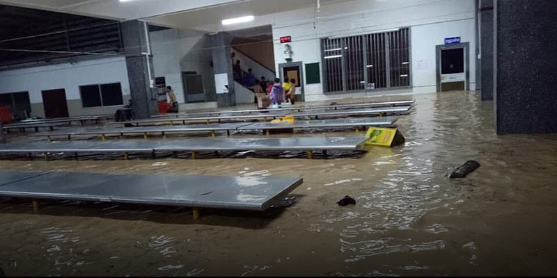 Kambodzsa - Az árvíz érinti a Don Bosco Sihanoukville-t 