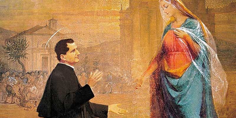 Don Bosco esőcsodája Mária mennybevétele ünnepén