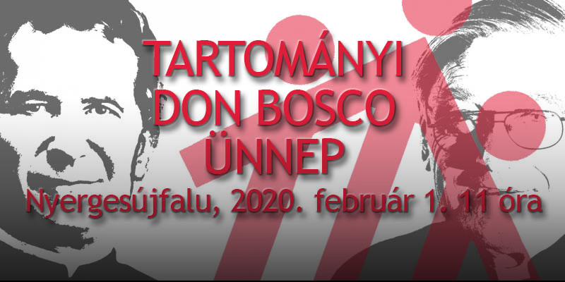 Meghívó a 2020. évi tartományi Don Bosco ünnepre 