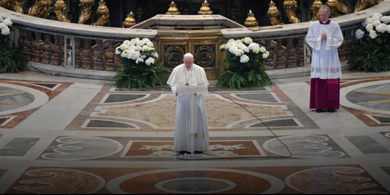 Ferenc pápa Urbi et Orbi üzenete 2020 húsvétján