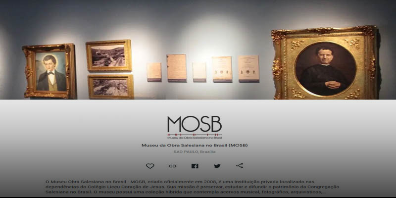 Brazília – A Szalézi Művek Múzeuma a Google Művészetek és Kultúra oldalán