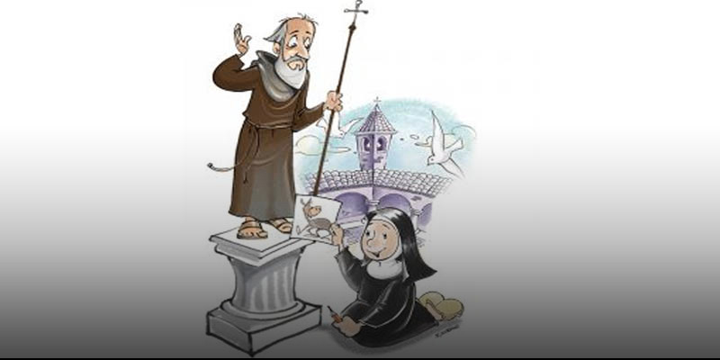 Szent József és a kolostor szamara