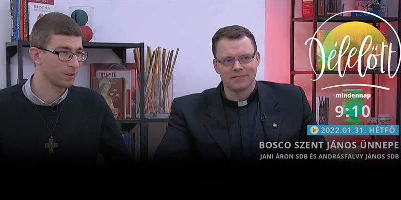 Szaléziak Don Boscóról a katolikus tévében