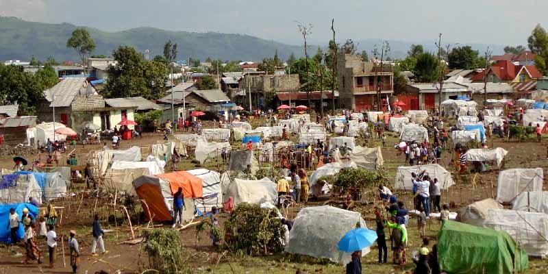 Kongói DK – Kitelepítettek tábora létesült a „Don Bosco Ngangi" szalézi mű körül