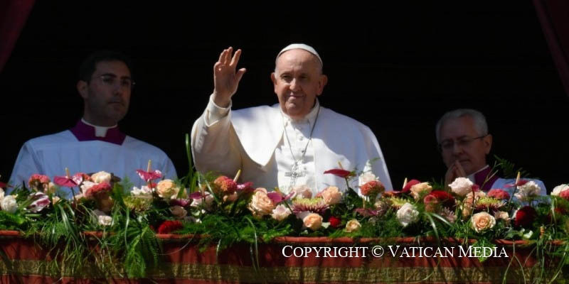 Ferenc pápa húsvéti Urbi et Orbi üzenete 2023