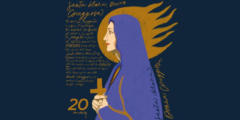 Segítő Szűz Mária kilenced 2023 – 6. nap – Mária, a bátor asszony 