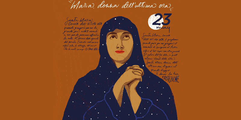 Segítő Szűz Mária kilenced 2023 – 9. nap – Mária, a végórák asszonya