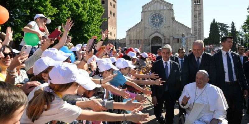 Ferenc pápa üzenete a gyermekek I. világnapjára
