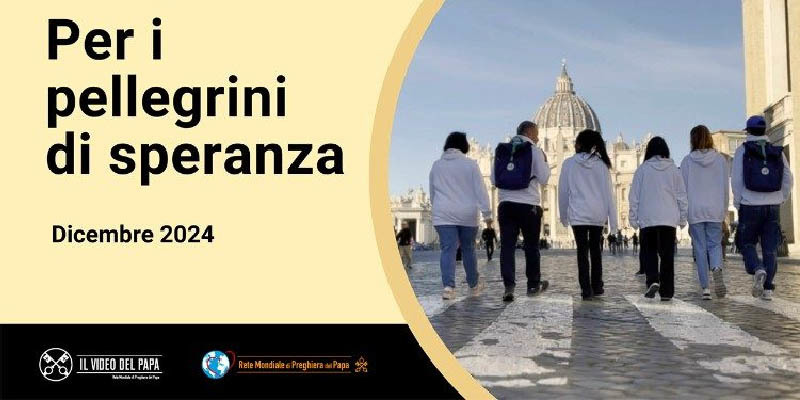 Ferenc pápa decemberi imaszándéka: „A remény zarándokaiért”