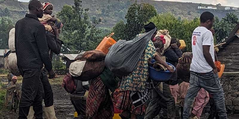 Kongói DK – Emberek ezrei keresnek menedéket a misszióban Goma megszállása után