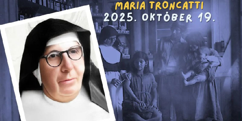 Vatikán - Küszöbön áll Maria Troncatti szalézi missziós nővér szentté avatása
