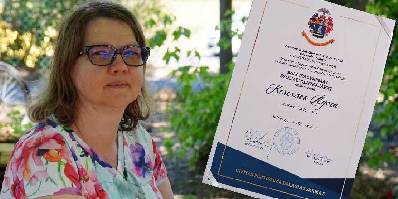 Balassagyarmat – Elismerés Keresztes Ágota szalézi munkatársnak