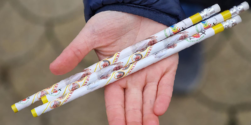 Szalézi szavak - Advent 3. vasárnapja - a ceruza 