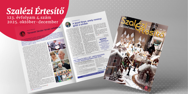 Karácsonyra érkezik a 2025. évi Szalézi Értesítő legújabb száma