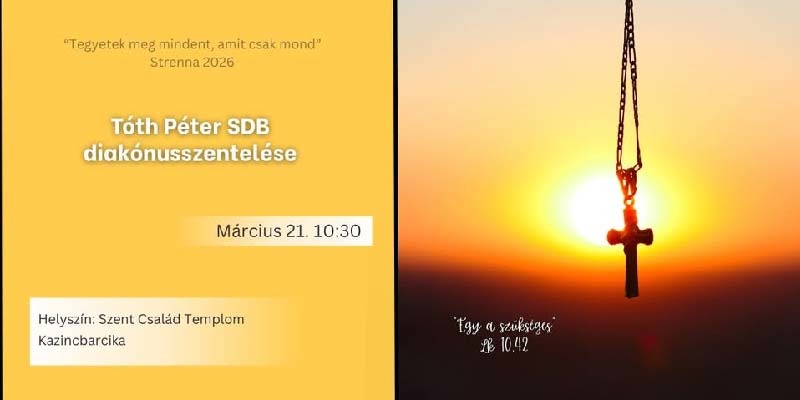 Meghívó diakónusszentelésre