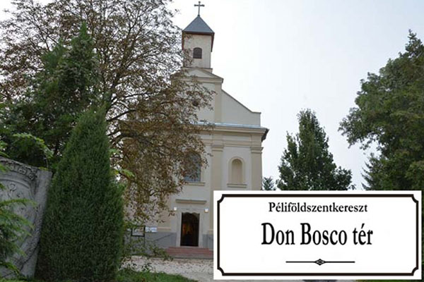 Péliföldszentkereszt – "Don Bosco tér" születik 