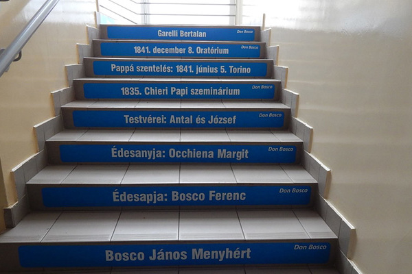 Kazincbarcika – Lépcsőkön a tudásig