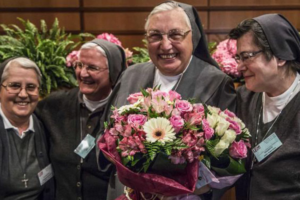 Róma - A Don Bosco Nővérek egyetemes elöljárója az USMI élén