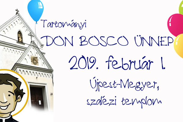 Meghívó a tartományi Don Bosco ünnepre