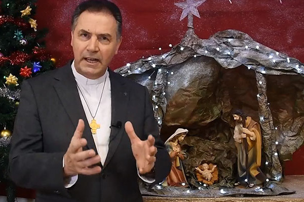 A szalézi rendfőnök, Don Ángel Fernández Artime karácsonyi üzenete