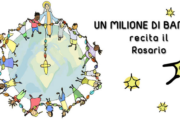 Egymillió gyermek imádkozza a rózsafüzért a békéért