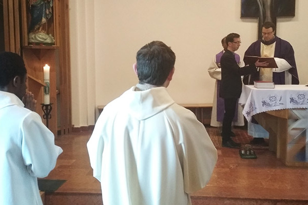 Óbuda – Lektoravatás Don Bosco szenttéavatásának napján