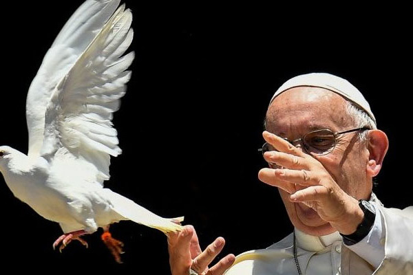 Ferenc pápa üzenete a béke 54. világnapjára