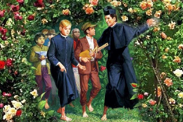 Ismerjük meg Don Boscót – Don Bosco prófétai álma a rózsalugasról