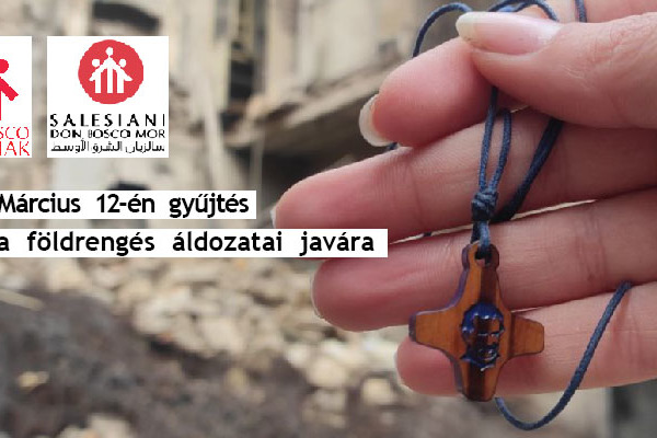 Szalézi gyűjtés a földrengés törökországi és szíriai áldozatai javára
