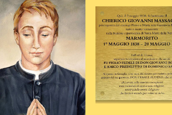 Marmoritói Giovanni Massaglia, Savio Szent Domonkos barátja 