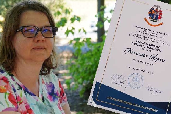 Balassagyarmat – Elismerés Keresztes Ágota szalézi munkatársnak