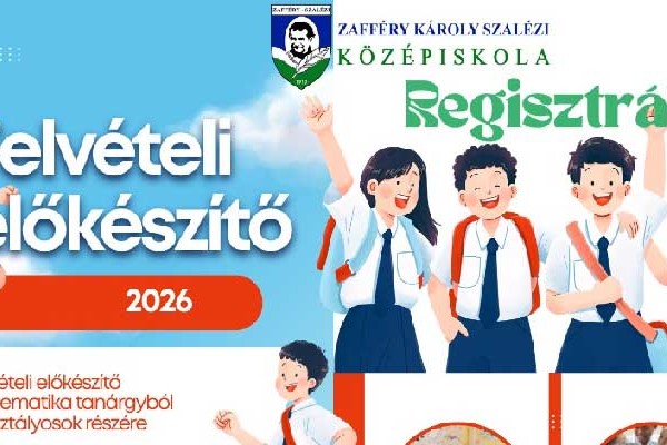 Nyergesújfalu – Felvételi előkészítő negyedikeseknek a Zafféryban