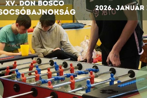 Óbuda – Meghívó a XV. Don Bosco Csocsóbajnokságra