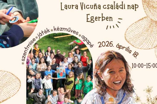 Meghívó Laura Vicuña családi napra Egerbe