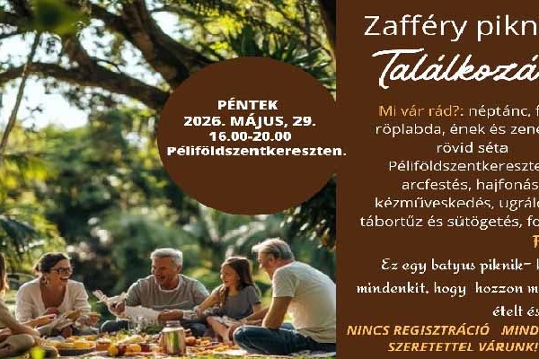 Zafféry-piknik Péliföldszentkereszten