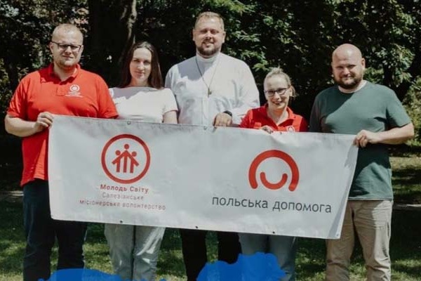 Lengyelország – Szalézi missziós önkéntesek segélyprojektje Ukrajnának